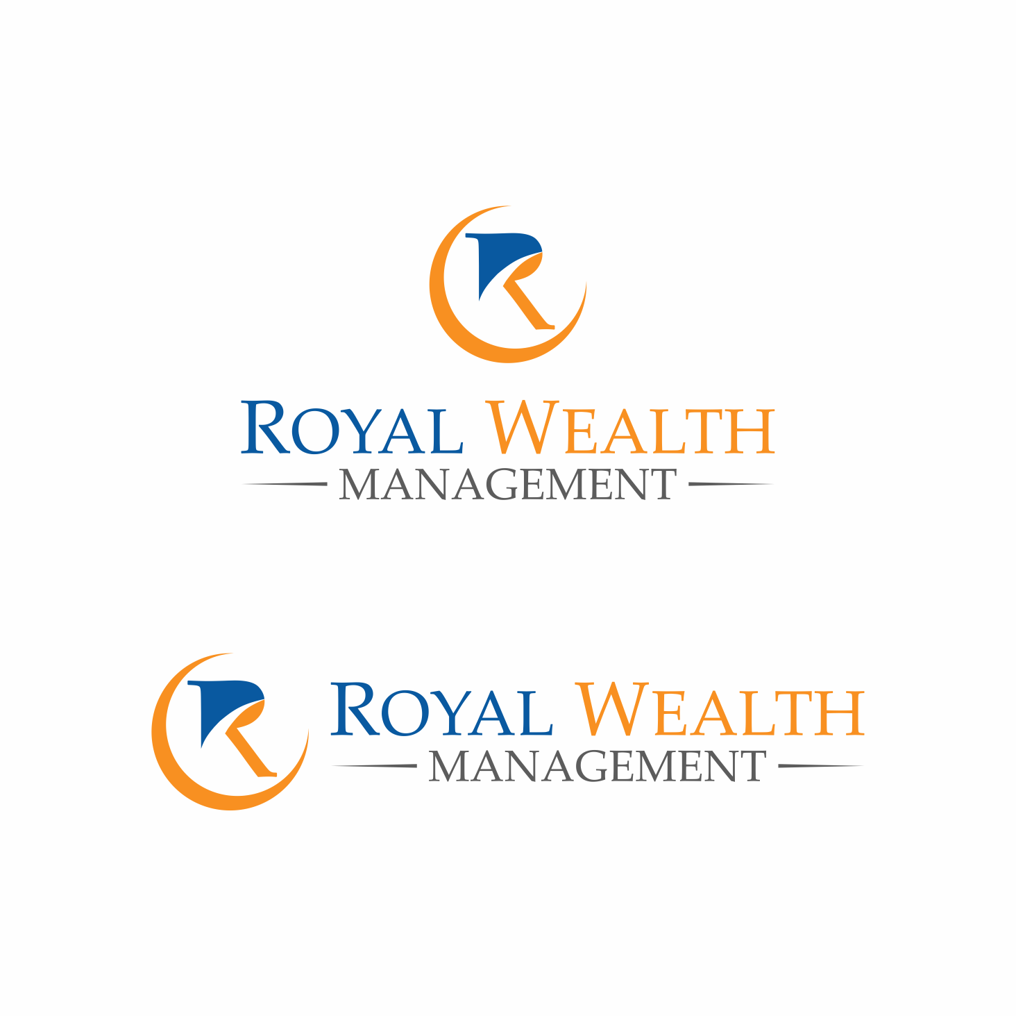 Logo Design by Khalik for Royal Wealth Management | Design #19495933