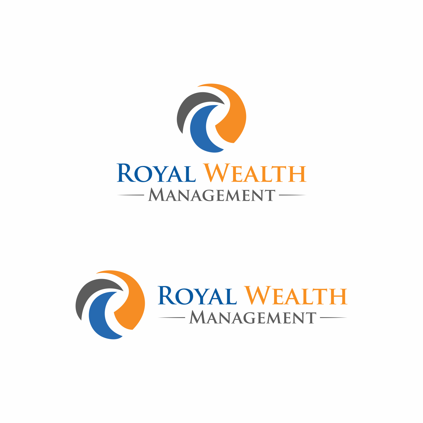 Logo Design by Khalik for Royal Wealth Management | Design #19495955