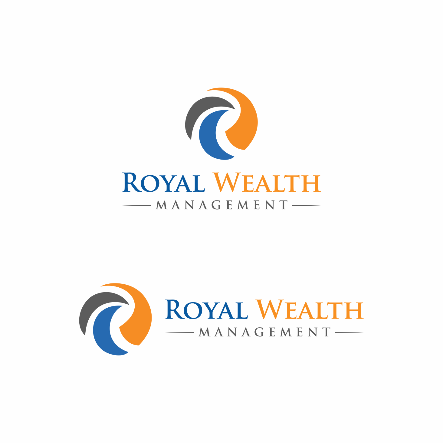 Logo Design by Khalik for Royal Wealth Management | Design #19496004