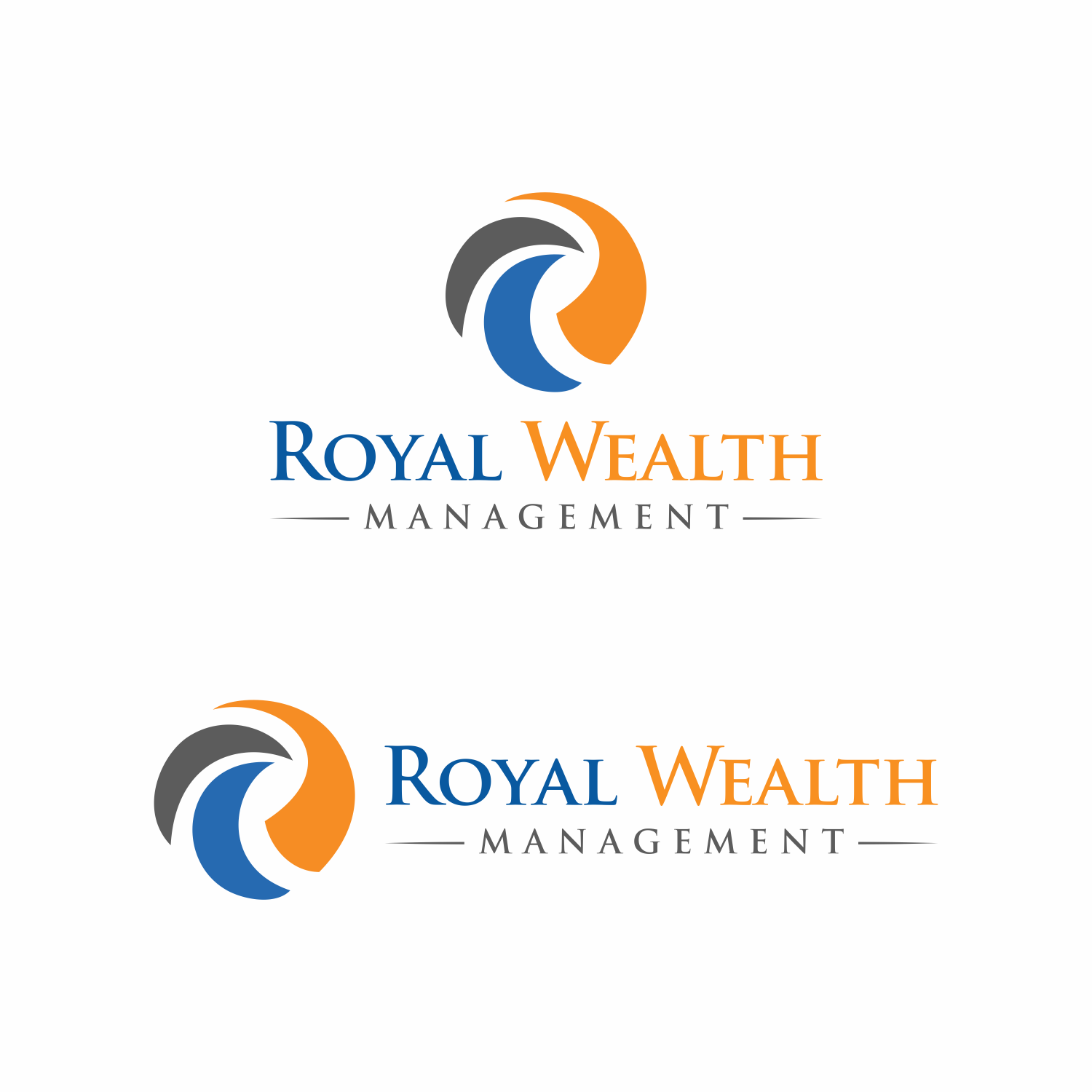 Logo Design by Khalik for Royal Wealth Management | Design #19496436
