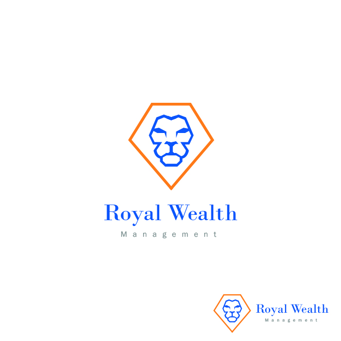 Logo Design by Omar Zakaria for Royal Wealth Management | Design #19484179