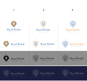 Logo Design by Omar Zakaria for Royal Wealth Management | Design #19488044