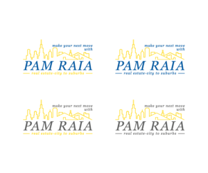 Make your next move with Pam Raia Real Estate-City to Suburbs | Logo Design by Mario