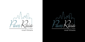 Logo Design by Sarah Graphic for Pam Raia Real Estate  | Design: #19488978