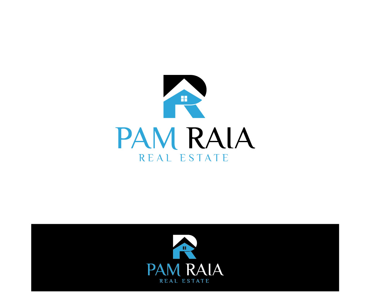 Logo Design by Isnah Logo for Pam Raia Real Estate  | Design #19484870