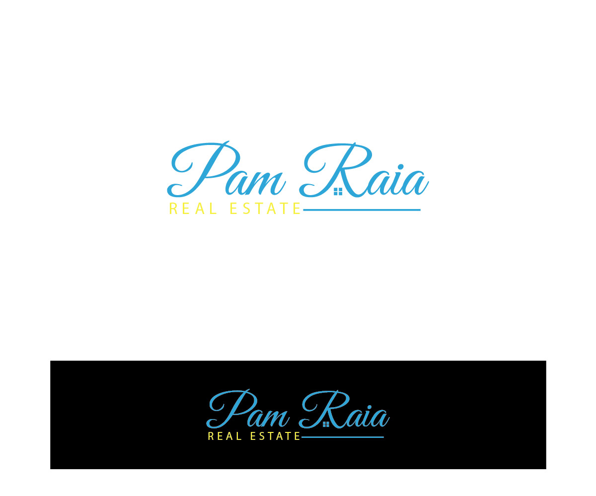 Logo Design by Isnah Logo for Pam Raia Real Estate  | Design #19484871