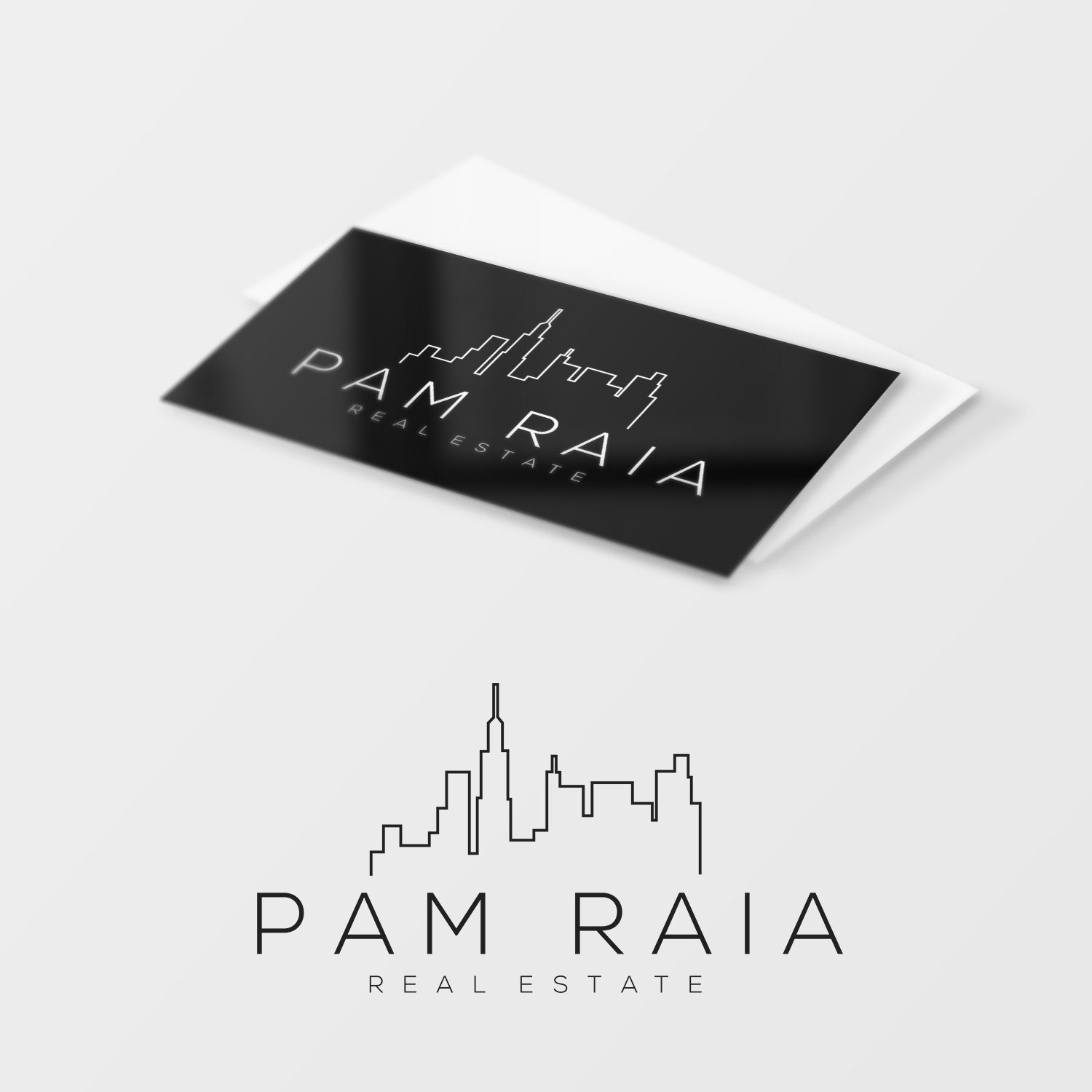 Logo Design by ArtCreative for Pam Raia Real Estate  | Design #19499289