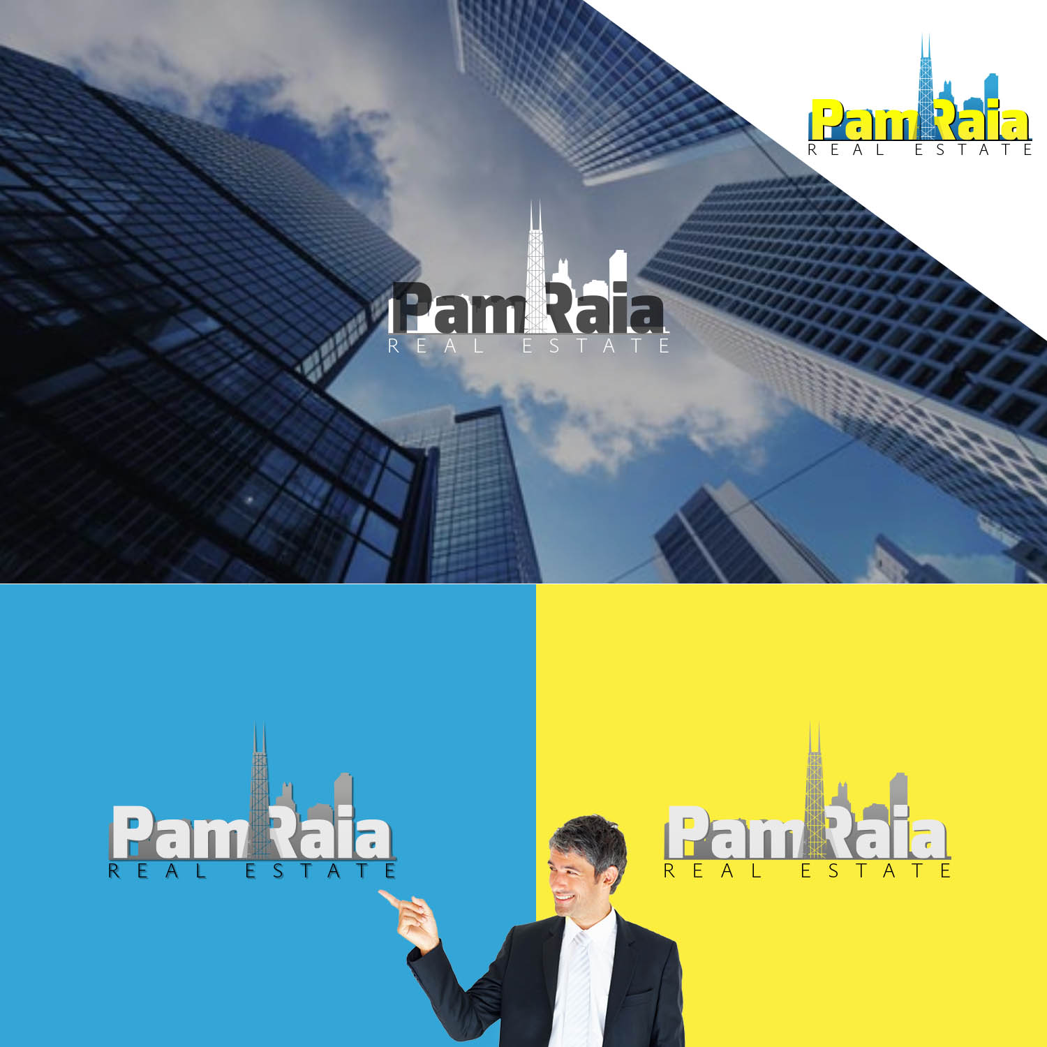 Logo Design by saifysyed Studio for Pam Raia Real Estate  | Design #19487233