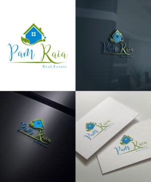 Logo Design by art23 for Pam Raia Real Estate  | Design: #19487460