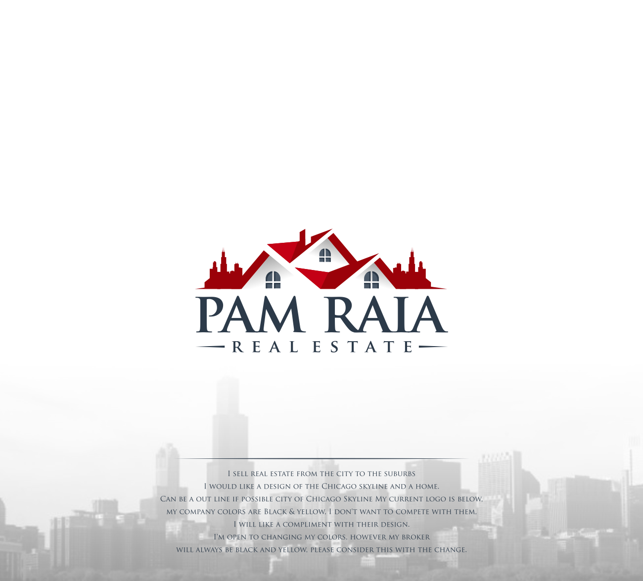 Logo-Design von pres.tama für Pam Raia Real Estate  | Design: #19598507