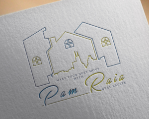 Logo Design by Rzk for Pam Raia Real Estate  | Design #19481849