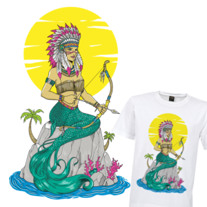 T-shirt Design by Brainware Studio