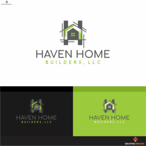 Haven Home Builders, LLC | Logo Design by Graphic Bricks