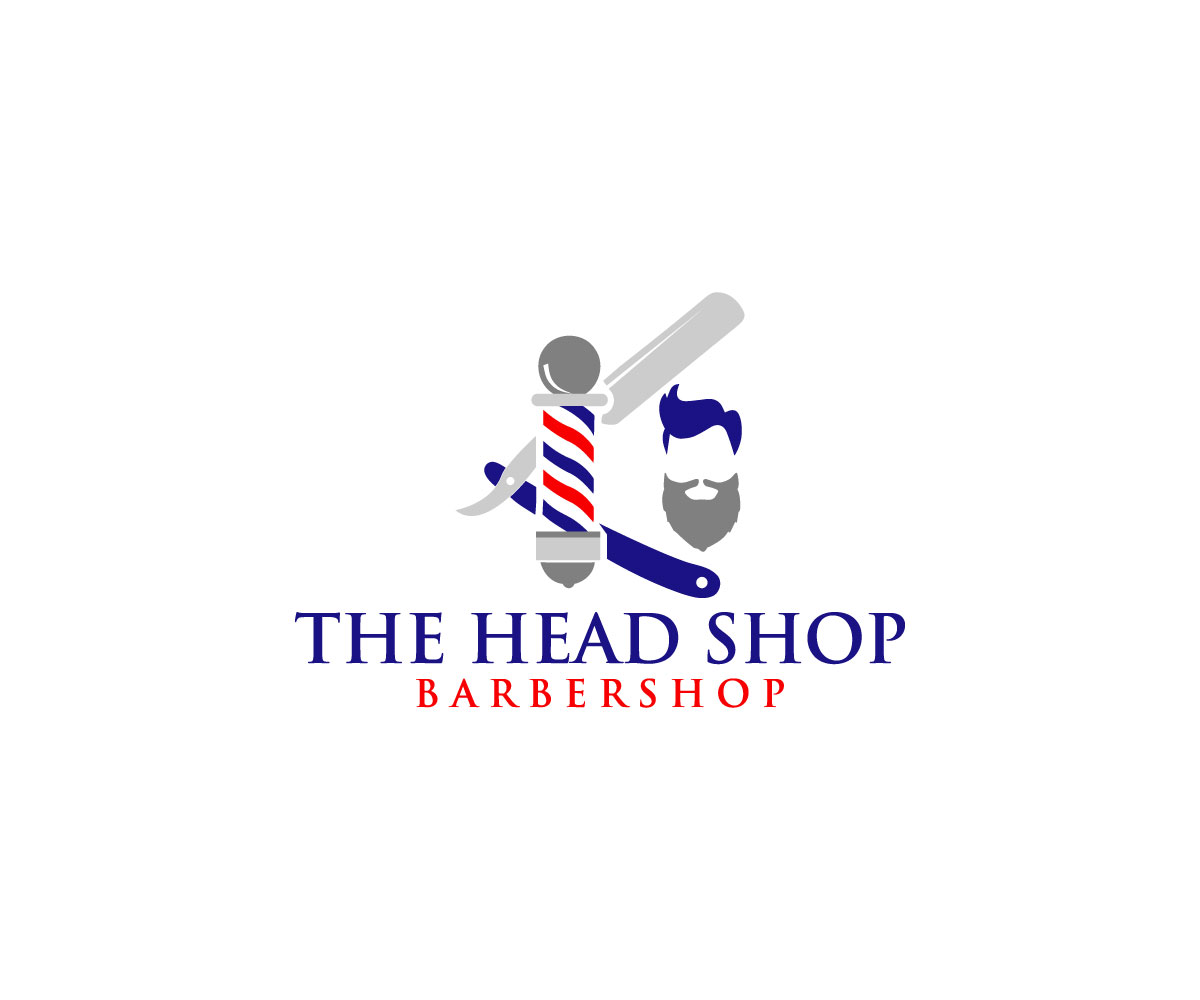Logo Design by Gross for The Head Shop Barbershop | Design #19512507