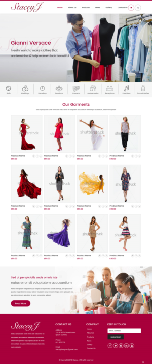 Web Design by pb for StaceyJ | Design: #19495994