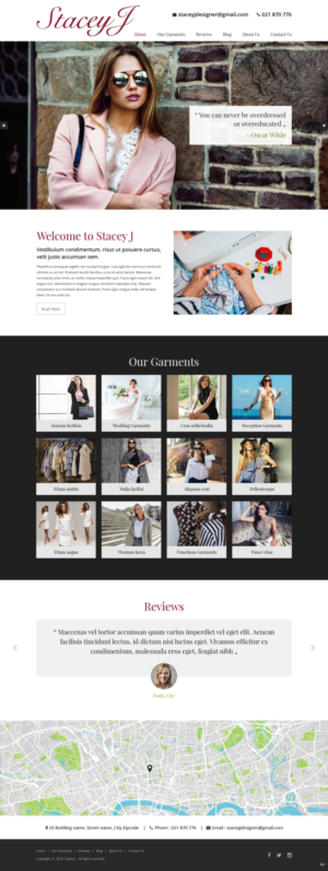 Web Design by pb for StaceyJ | Design: #19495995