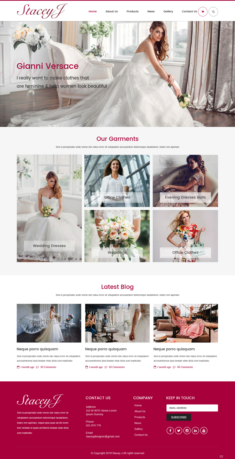 Web-Design von pb für StaceyJ | Design #19578809