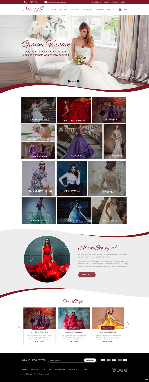 Web-Design von pb für StaceyJ | Design #19588338