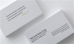Business Card Design by Joey Kennedy for Pike County Hands of Hope | Design: #2891599