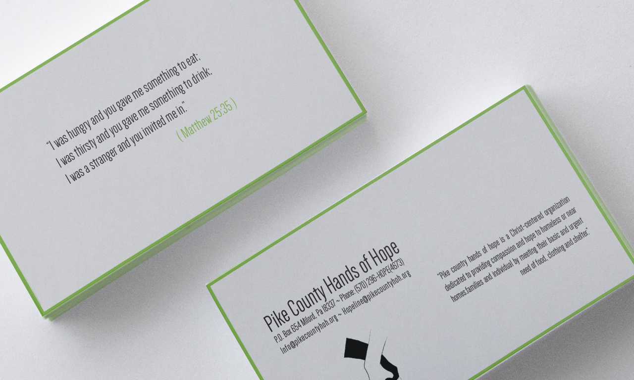 Business Card Design by Joey Kennedy for Pike County Hands of Hope | Design #2892108