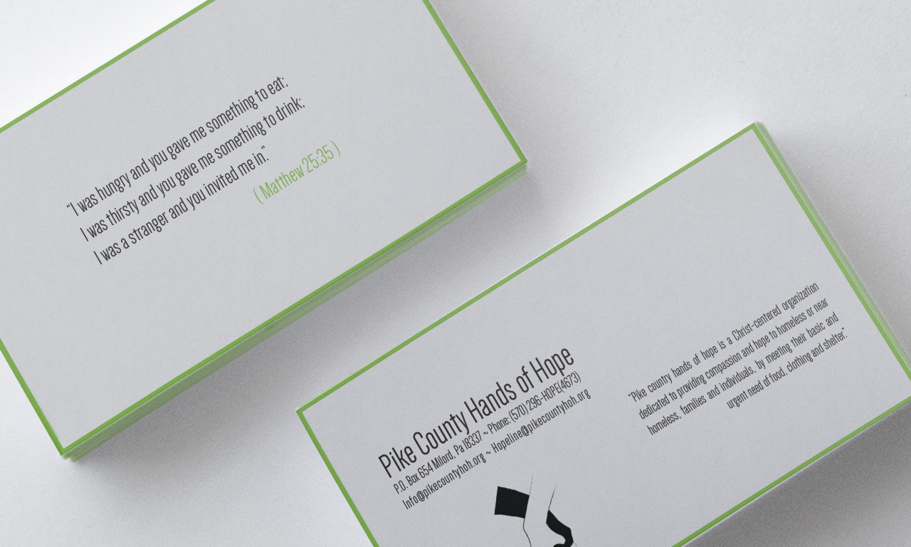 Diseño de Tarjeta de Presentación por Joey Kennedy para Pike County Hands of Hope | Diseño #2892869