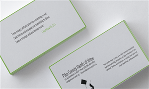 Business Card Design by Joey Kennedy for Pike County Hands of Hope | Design: #2892869