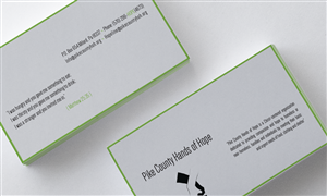 Business Card Design by Joey Kennedy for Pike County Hands of Hope | Design #2955222