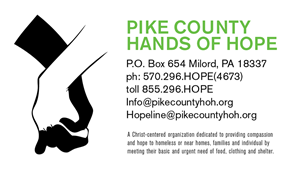 Business Card Design by Stick42 for Pike County Hands of Hope | Design: #2897626