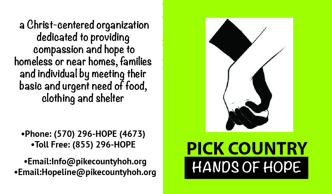 Visitenkarten-Design von PriDegree für Pike County Hands of Hope | Design #2904015