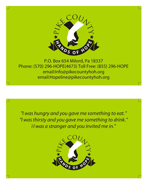 Business Card Design by iworks for Pike County Hands of Hope | Design #2896069