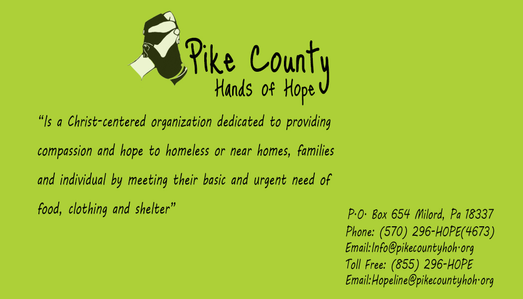 Business Card Design by adeelrashid for Pike County Hands of Hope | Design #2898834