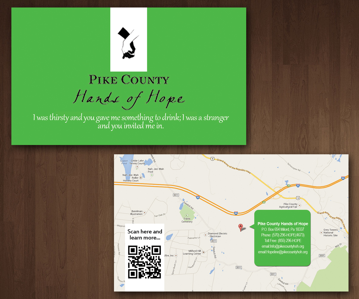Visitenkarten-Design von masood.bawa für Pike County Hands of Hope | Design #2897274