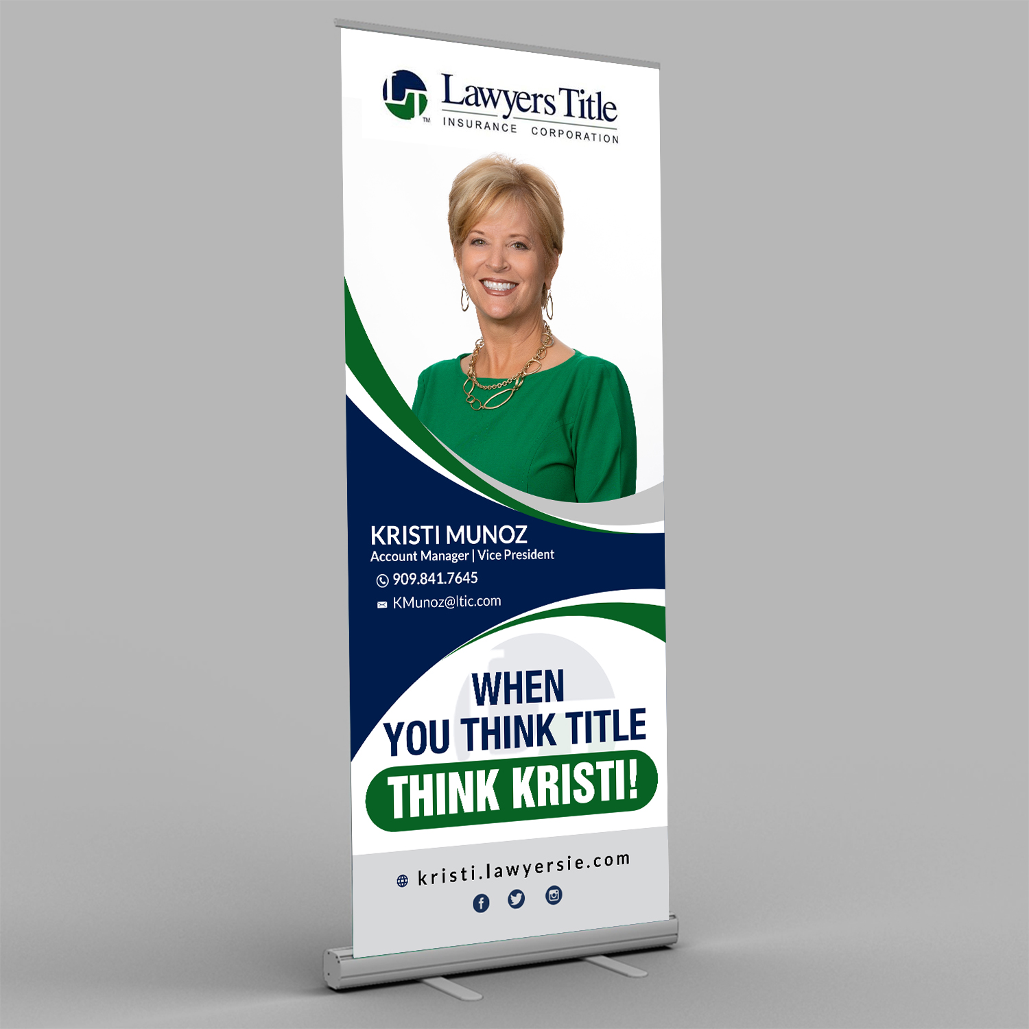 Signage Design by aspiremedia for Lawyers Title Insurance | Design #19489398
