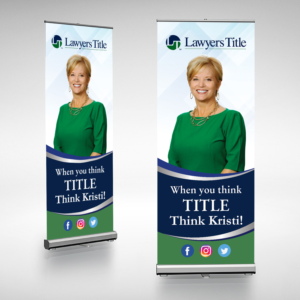 Signage Design by OwnDesign for Lawyers Title Insurance | Design: #19490812