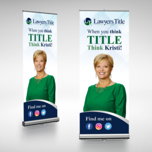 Signage Design by OwnDesign for Lawyers Title Insurance | Design: #19499245