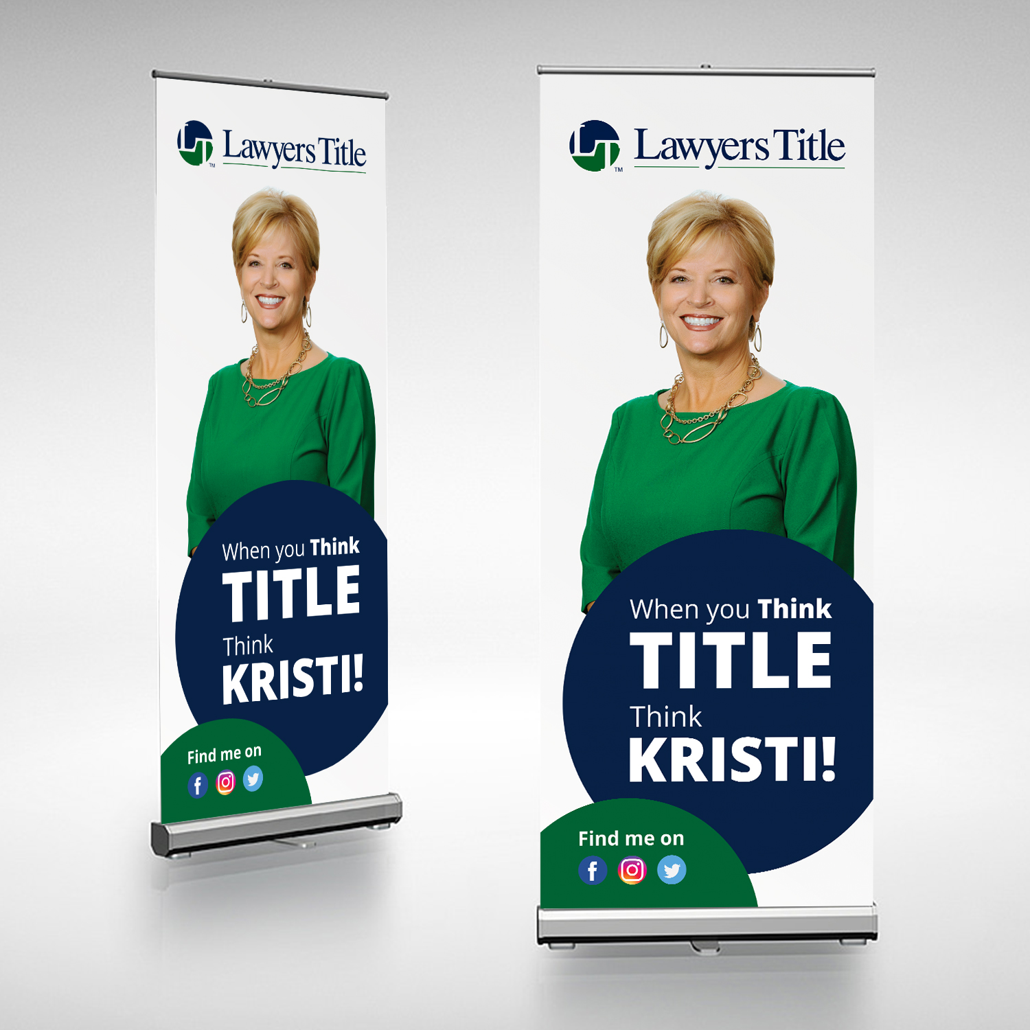 Signage Design by OwnDesign for Lawyers Title Insurance | Design #19499246