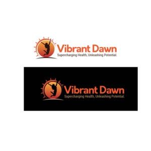 Vibrant Dawn   Supercharging Health, Unleashing Potential. | Design de Logo par Finley Johnson