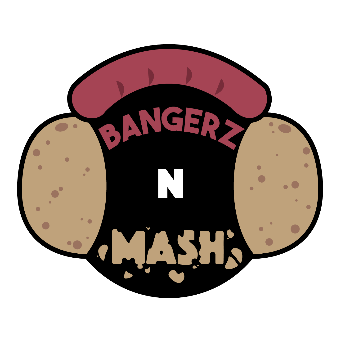 Logo-Design von Monte3255 für Bangerz n Mash presents | Design #19561095