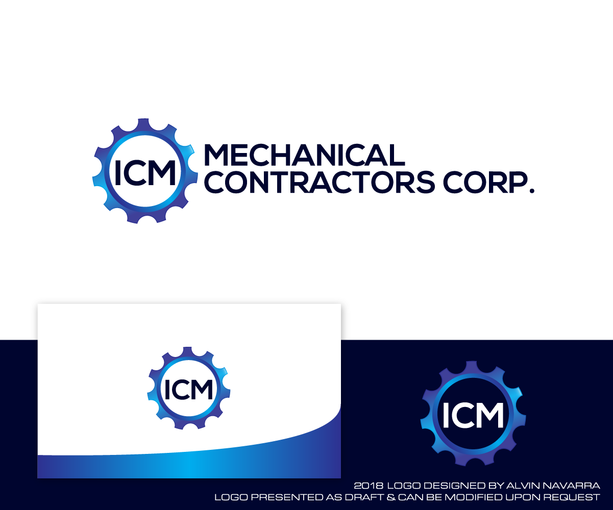 Logo-Design von alvinnavarra für ICM Mechanical Contractors Corp | Design #19512592