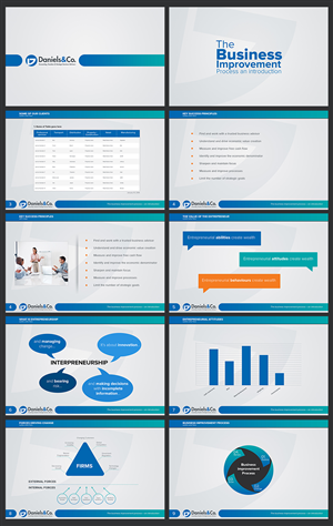 PPT template for boutique strategic planning, accounting and taxation firm | Diseño de PowerPoint por AriefK