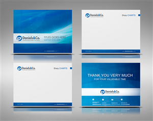 PPT template for boutique strategic planning, accounting and taxation firm | Diseño de PowerPoint por logodentity