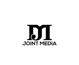 We are called Joint Media. We'd like the JM used as a monogram with full name below it.  Our colors are a deep red, black, stone grey and white. | Logo Design by dianagargaritza