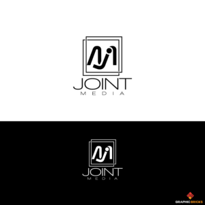 We are called Joint Media. We'd like the JM used as a monogram with full name below it.  Our colors are a deep red, black, stone grey and white. | Logo Design by Graphic Bricks