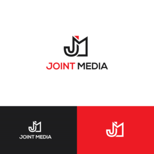 We are called Joint Media. We'd like the JM used as a monogram with full name below it.  Our colors are a deep red, black, stone grey and white. | Design de Logo par ecorokerz