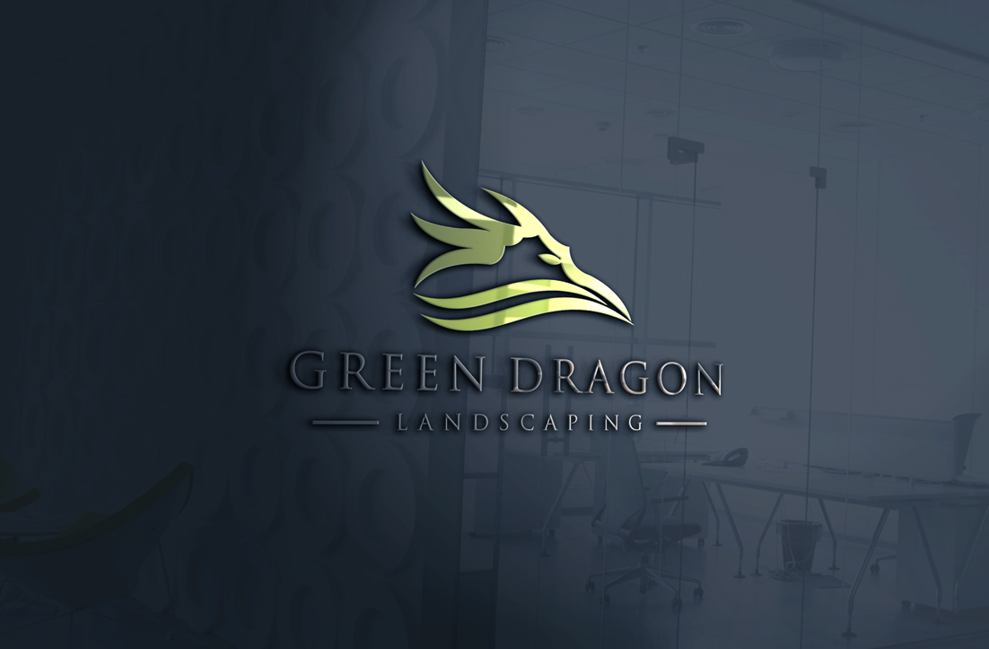 Diseño de Logo por GLDesigns para Green Dragon Lawn & Snow Removal Inc | Diseño #19511579