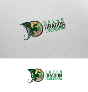Logo Design by Impressive Solutions for Green Dragon Lawn & Snow Removal Inc | Design: #19515728