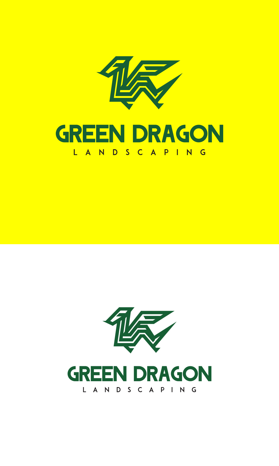 Logo Design by Pixel Desert for Green Dragon Lawn & Snow Removal Inc | Design #19514898