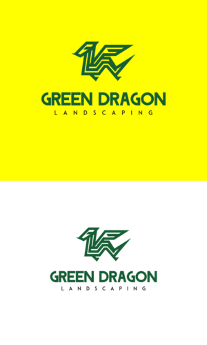 Diseño de Logo por Pixel Desert para Green Dragon Lawn & Snow Removal Inc | Diseño: #19514898