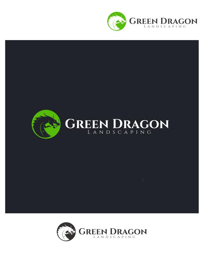 Logo Design by estefano3000 for Green Dragon Lawn & Snow Removal Inc | Design #19515785