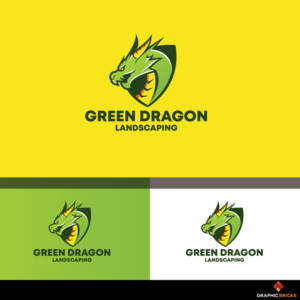Green Dragon Landscaping  | Diseño de Logo por Graphic Bricks